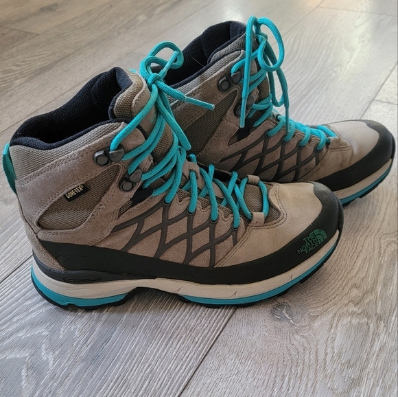 The North Face Gortex Vibram Hiking Boots - Picture 1 of 5